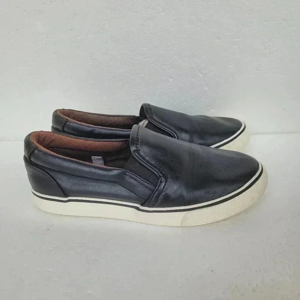 Boys' Enzo Slip On Sneakers - Cat & Jack™ Black